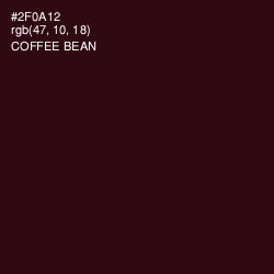 #2F0A12 - Coffee Bean Color Image